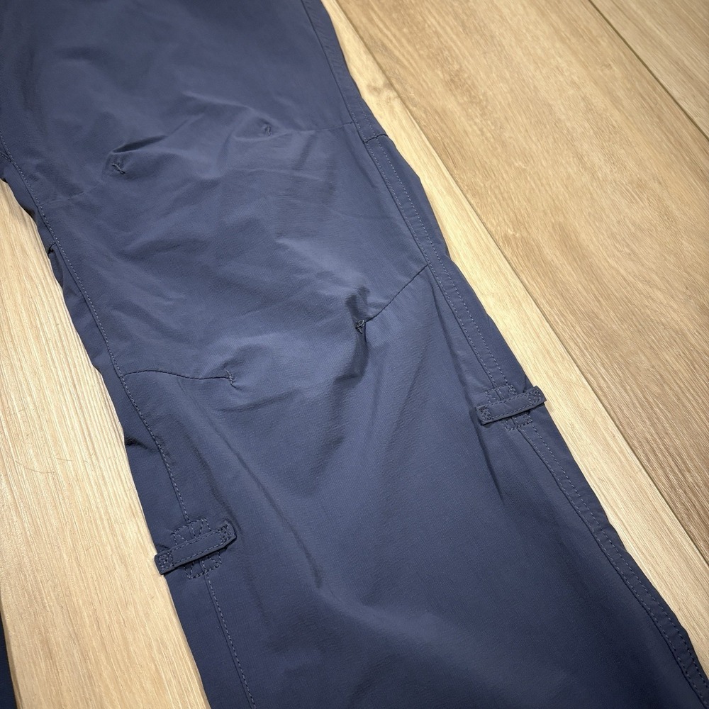 Duluth Trading Co Pants Womens Size 12 Blue Alpine Flex Convertible Outdoors - Picture 2 of 8